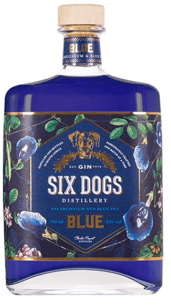 Six Dogs Blue Gin 43