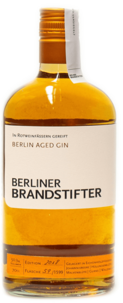 Berliner Brandstifter Lagret Gin