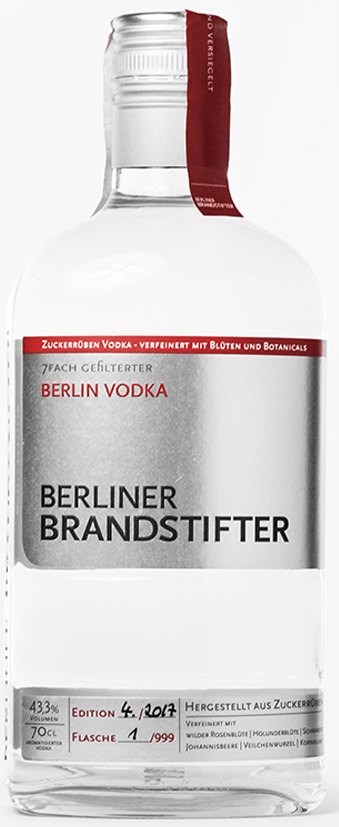 Berliner Brandstifter Berlin Vodka
