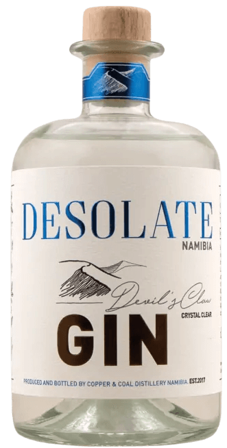 Desolate Devils Claw Crystal Clear Gin